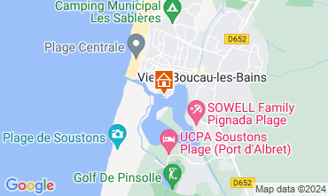 Mappa Vieux Boucau Appartamento 72746