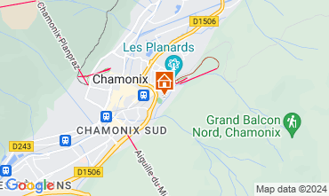 Mappa Chamonix Mont-Blanc (Monte Bianco) Appartamento 127823