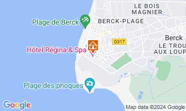 Mappa Berck-Plage Appartamento 128786