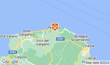 Mappa Peschici Bungalow 126121