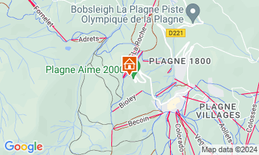 Mappa La Plagne Monolocale 122075