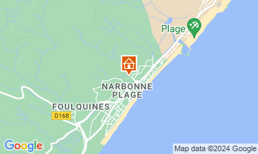 Mappa Narbonne plage Villa  9173