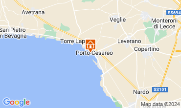 Mappa Porto Cesareo Appartamento 128934