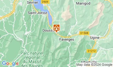 Mappa Annecy Agriturismo 101226