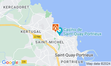 Mappa Saint Quay Portrieux Appartamento 128236