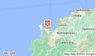 Mappa Calvi Appartamento 120934