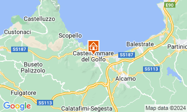 Mappa Castellammare del Golfo Appartamento 77385