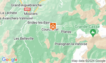 Mappa Courchevel Chalet 66650