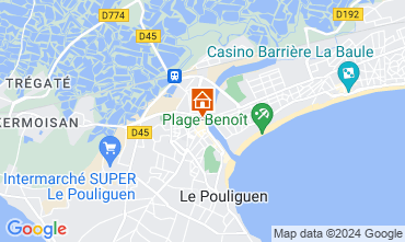 Mappa La Baule Appartamento 128896