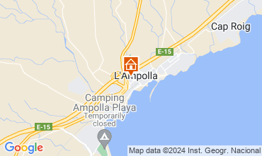 Mappa L'ampolla Appartamento 55620