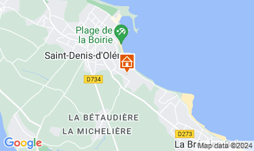 Mappa Saint Denis d'Olron Villa  74637