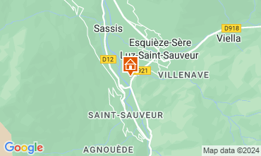 Mappa Luz Saint Sauveur Appartamento 4263