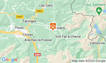 Mappa Samons Chalet 117783