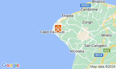 Mappa Tropea Appartamento 129018