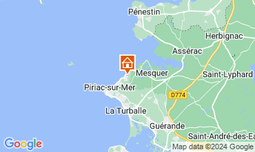 Mappa Piriac sur Mer Agriturismo 116299