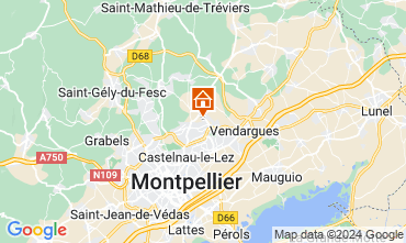 Mappa Montpellier Villa  129015