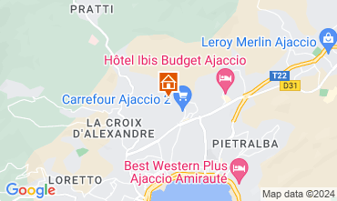 Mappa Ajaccio Appartamento 107850