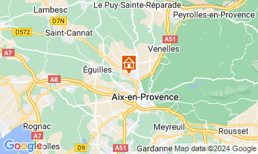 Mappa Aix en Provence Appartamento 111513