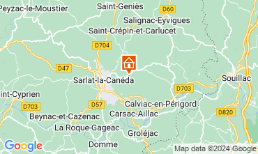 Mappa Sarlat Casa 12405