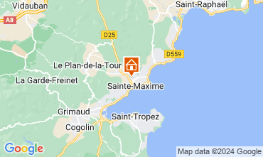 Mappa Sainte Maxime Villa  100051