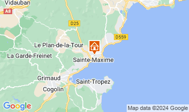 Mappa Sainte Maxime Casa 22491