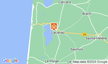 Mappa Lacanau Casa 6715