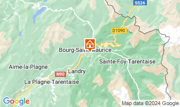 Mappa Les Arcs Appartamento 270