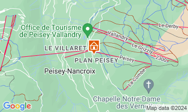 Mappa Peisey-Vallandry Appartamento 4750