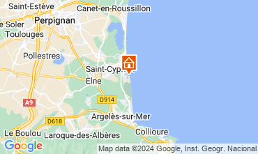 Mappa Saint Cyprien Appartamento 8720