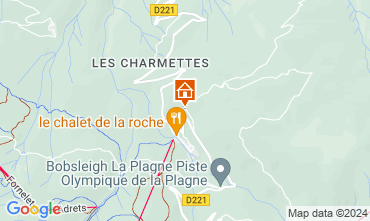 Mappa La Plagne Chalet 2180