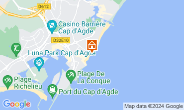 Mappa Cap d'Agde Appartamento 105870