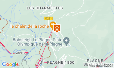 Mappa La Plagne Chalet 2126