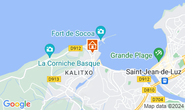 Mappa Saint Jean de Luz Appartamento 9306