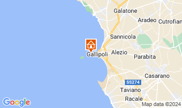 Mappa Gallipoli Appartamento 128638