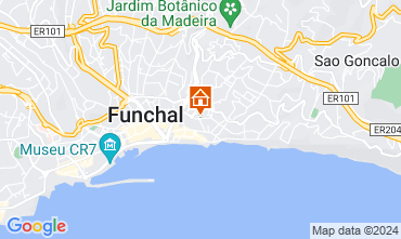 Mappa Funchal Casa 128030