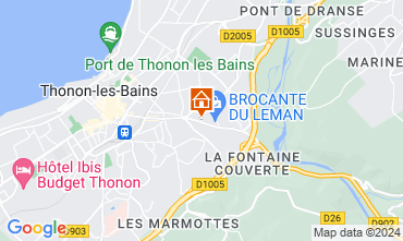 Mappa Thonon Les Bains Appartamento 110536