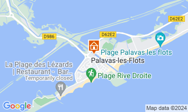 Mappa Palavas-les-Flots Appartamento 113745