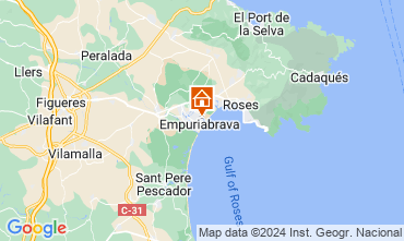 Mappa Empuriabrava Appartamento 125486