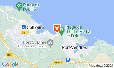 Mappa Collioure Appartamento 68403