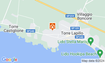 Mappa Porto Cesareo Appartamento 98906