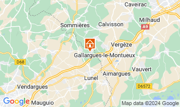 Mappa Montpellier Agriturismo 103269