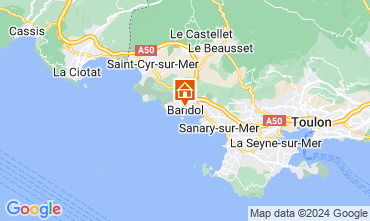 Mappa Bandol Appartamento 102383