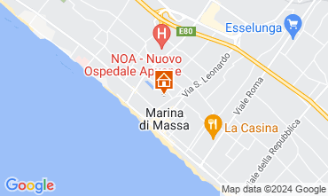 Mappa Marina di Massa Appartamento 45704