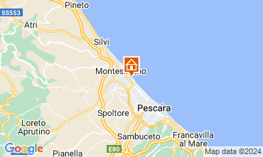 Mappa Montesilvano Marina Monolocale 116330