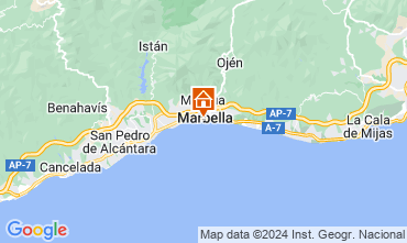 Mappa Marbella Appartamento 121723