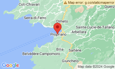 Mappa Propriano Appartamento 100724