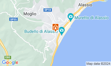 Mappa Alassio Appartamento 127583