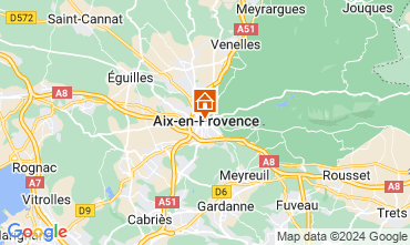 Mappa Aix en Provence Appartamento 126225