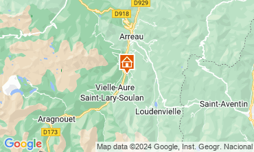 Mappa Saint Lary Soulan Appartamento 81903
