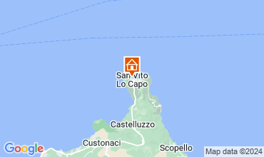 Mappa San Vito lo Capo Appartamento 113572